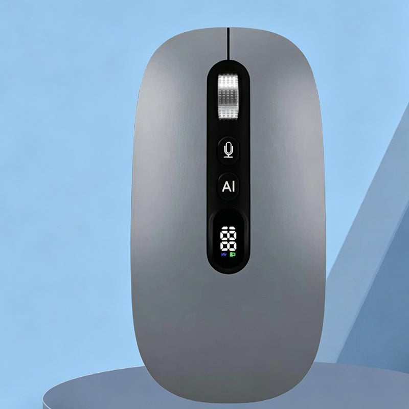 Devareon® 🖱️ LIMITED-TIME 50% OFF! 💥 AI Smart Voice Wireless Mouse – 1600 Words/Min, Translation Hub, Ergonomic ✨