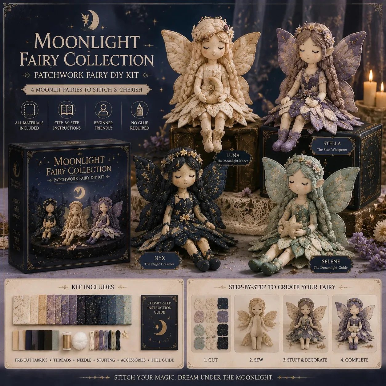 Devareon®🔥LAST DAY 40% OFF🧵Fairy Patchwork DIY Collection