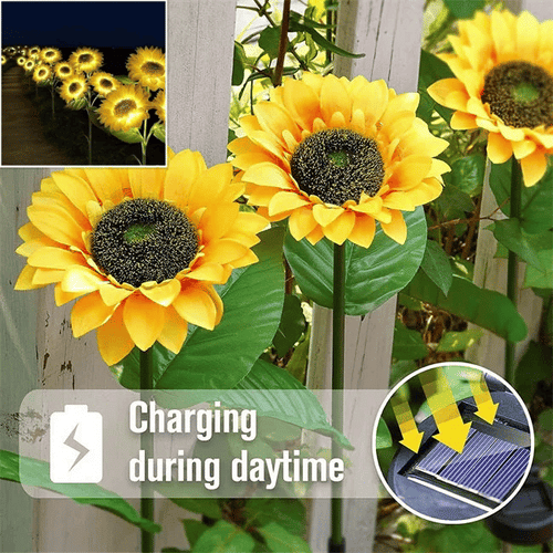 Devareon®🌻Sunflower Solar Garden Stake Led Lights — Buy 2 Get 1 Free