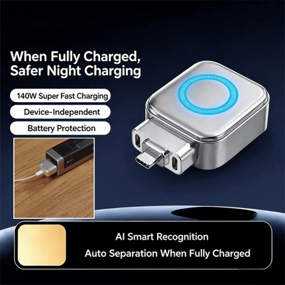 Devareon® Auto Power-Off Fast Charging Adapter