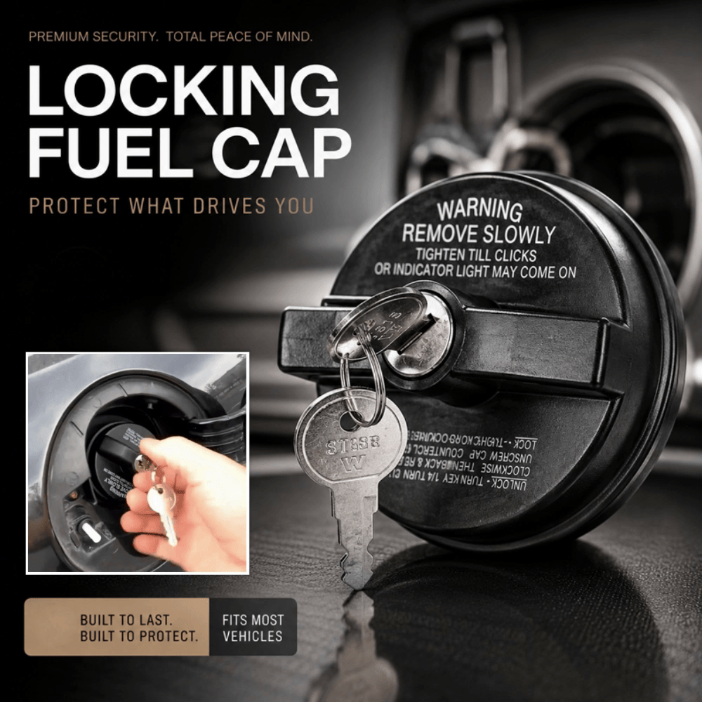 Devareon®🔒 Locking Fuel Cap – Direct Replacement for 7730047020, Anti-Theft, Precision Seal, Prevents Fuel Vapor Leak