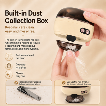 upsell✨40% OFF! 👶 Smart Electric Nail Clipper — Gentle & Safe Nail Care for Baby’s Tiny Fingers & The Whole Family ✨ — Devareon®