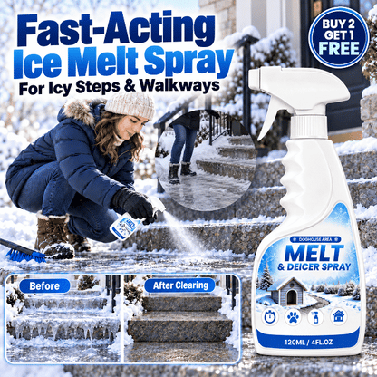 🏆❄️ Buy 2 Get 1 FREE🎁Outdoor De-Icing & Snow Melting Spray – Fast, Easy Winter Ice Removal | Devareon®
