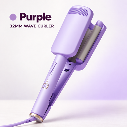 🔥 2026 New Arrivals | 60% OFF 🎁 Wavy Curling Iron – Add Volume, Bounce & Beautiful Waves in Seconds | Devareon®