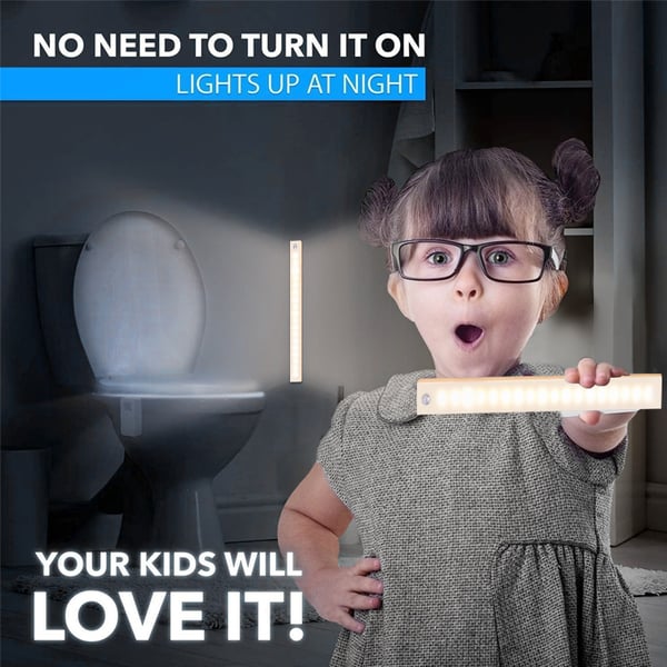 Devareon®💡 Punch-free Smart Sensor Magnetic Rechargeable LED Lights