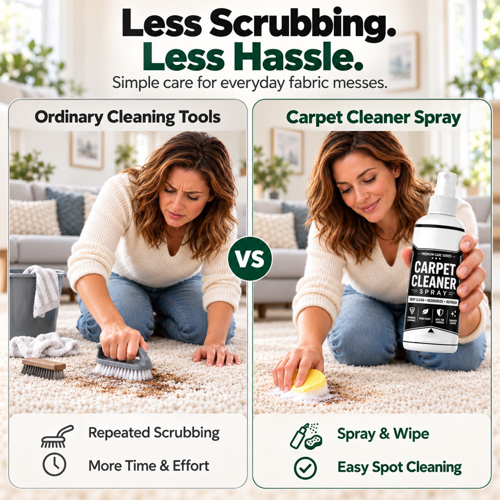 🏆🛋️Buy 2 Get 1 Free🎁 Deep Clean Carpet Spray – Industrial-Strength Formula | Perfect for Auto Interiors, Sofas & Rugs, Effortless Stain Removal ✨| Devareon®