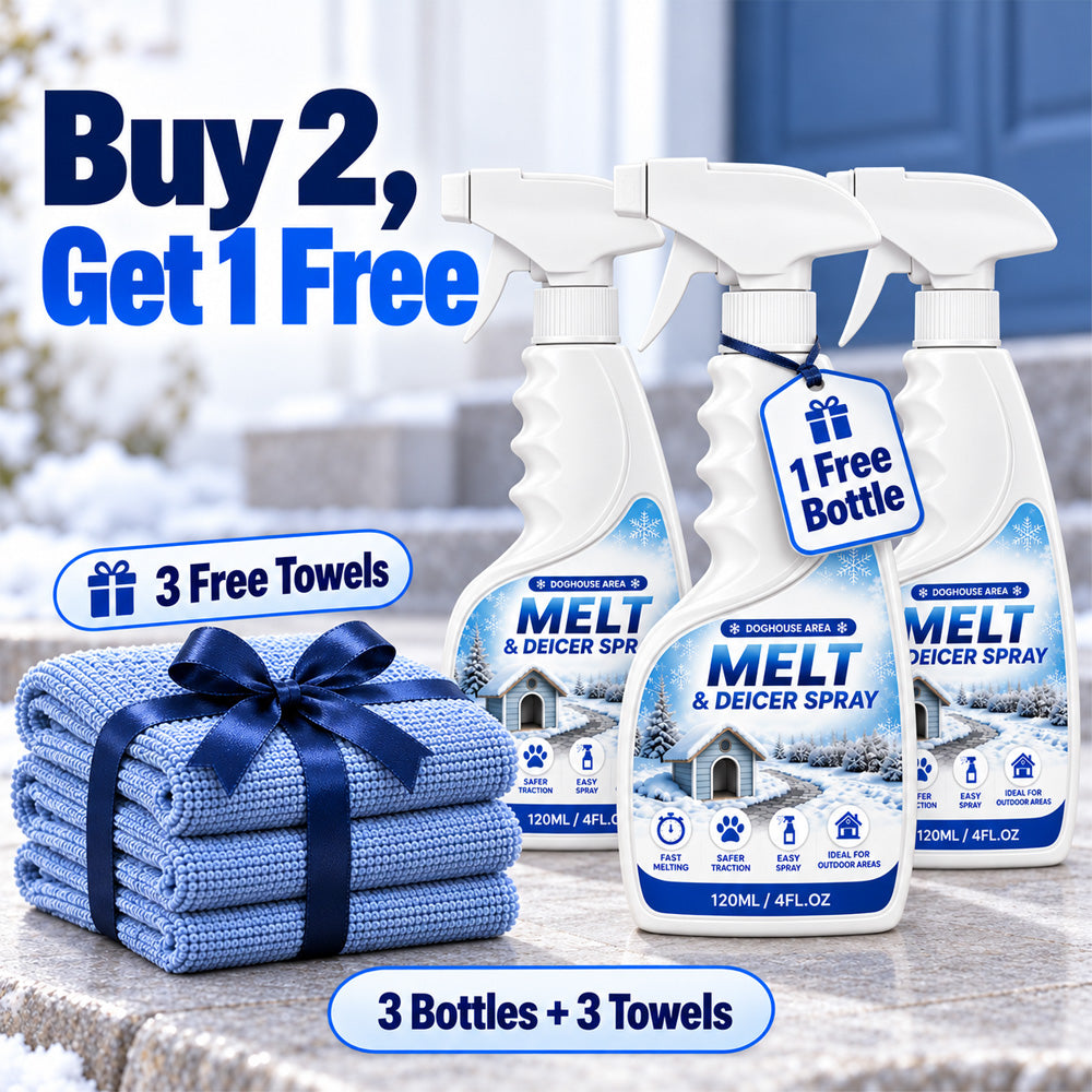 🏆❄️ Buy 2 Get 1 FREE🎁Outdoor De-Icing & Snow Melting Spray – Fast, Easy Winter Ice Removal | Devareon®