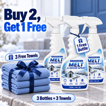 🏆❄️ Buy 2 Get 1 FREE🎁Outdoor De-Icing & Snow Melting Spray – Fast, Easy Winter Ice Removal | Devareon®