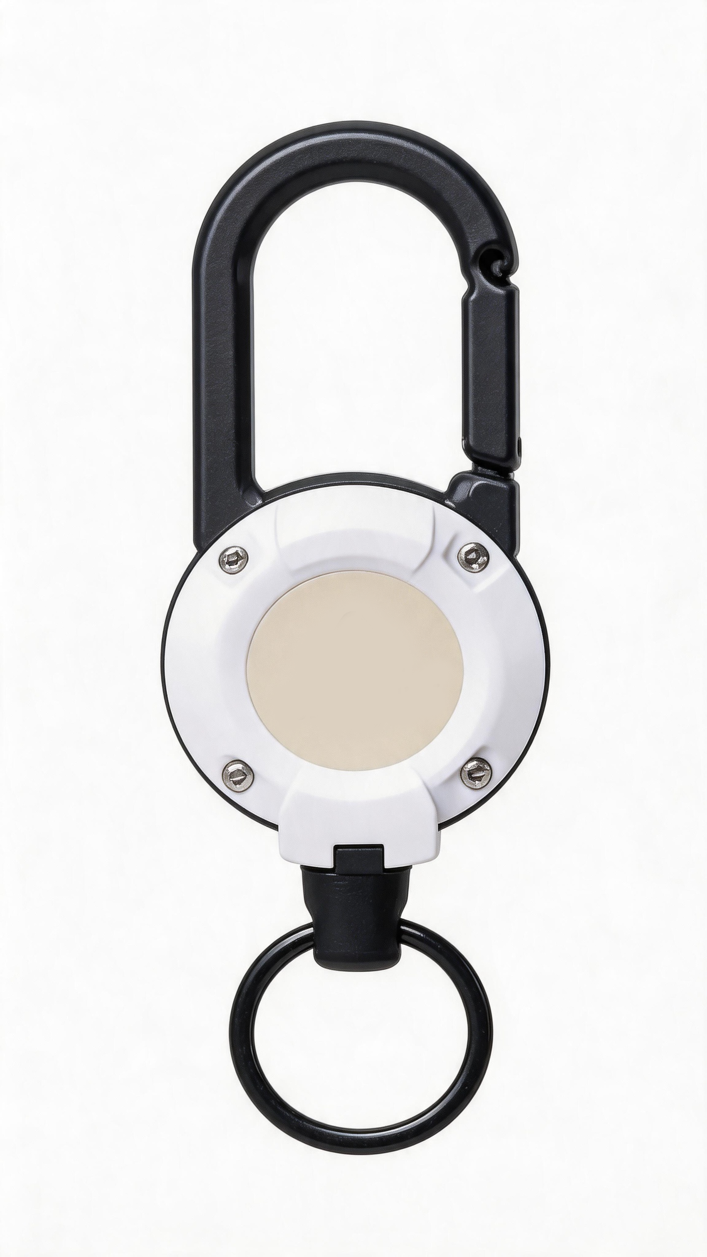 Devareon® 💥LAST DAY SALE 40%OFF💥🏆Retractable Carabiner Keychain 🎣 – 60cm Steel Cord, Heavy-Duty Badge Reel, Lightweight EDC Tool for Keys, ID & Outdoor Use
