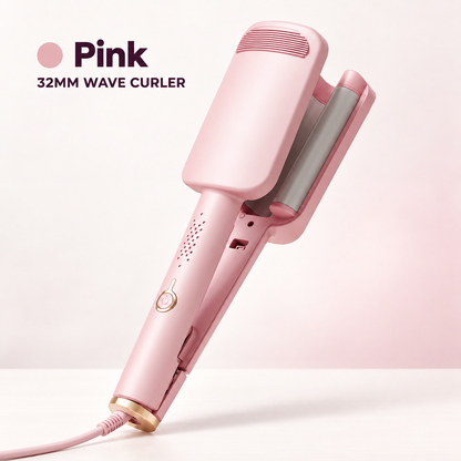 🔥 2026 New Arrivals | 60% OFF 🎁 Wavy Curling Iron – Add Volume, Bounce & Beautiful Waves in Seconds | Devareon®