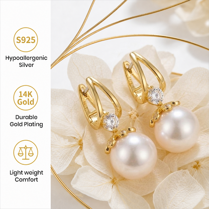 Devareon® 🎁🎁Last Day-Buy 1 Get 1 Free!🌼Sparkly Huggie Dangle Earrings for Women✨