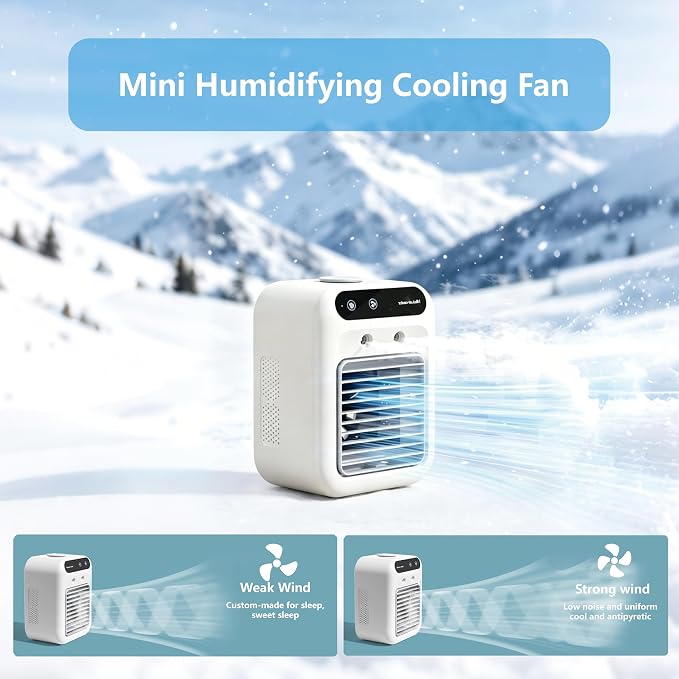 Devareon® 🌬️Portable 3-in-1 Quiet Fan Air Conditioner⌛Limited Quantity💥Best Price