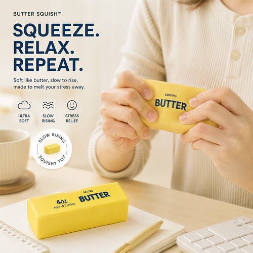 Devareon®  💫 Butter Squishy Stress Relief Squeeze Toy