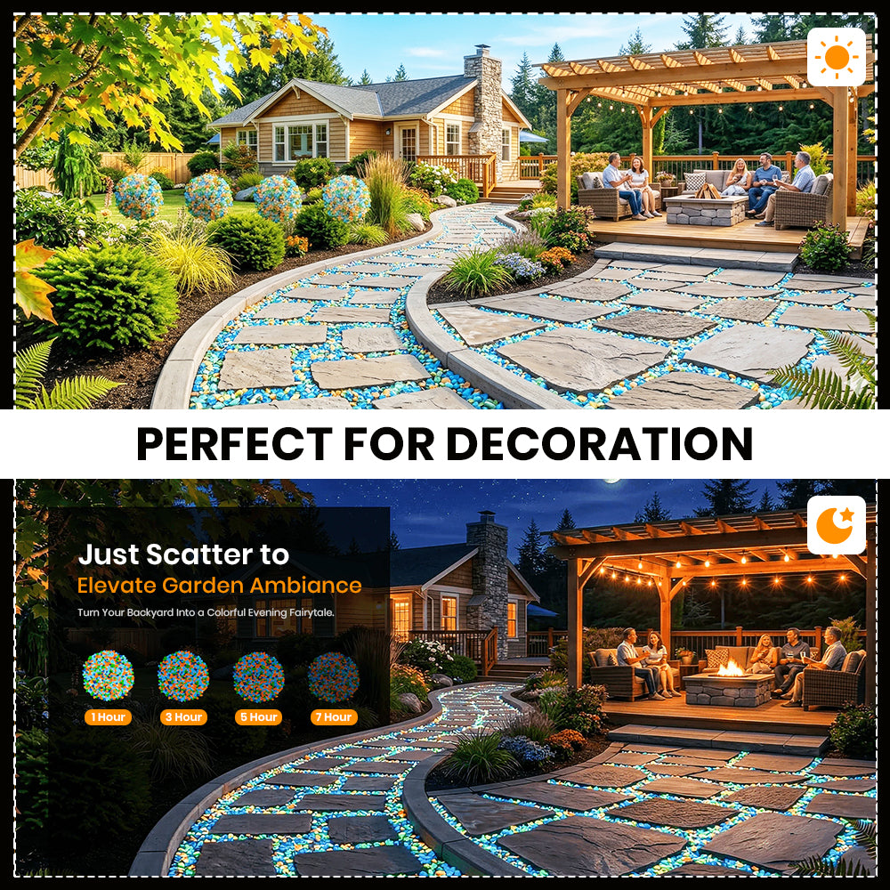 Devareon®🔥Buy 1000 Get 1000 Free🔥Luminous Stones for Garden & Home Decoration