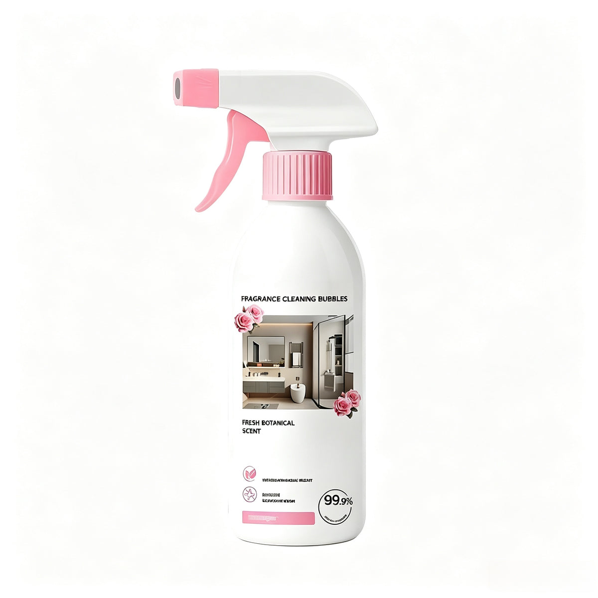 🌸Multi-Purpose Bathroom Cleaner Spray🫧Powerful Dirt & Grime Removal, Less Scrubbing — Shower, Tile & Glass Cleaner | Devareon®