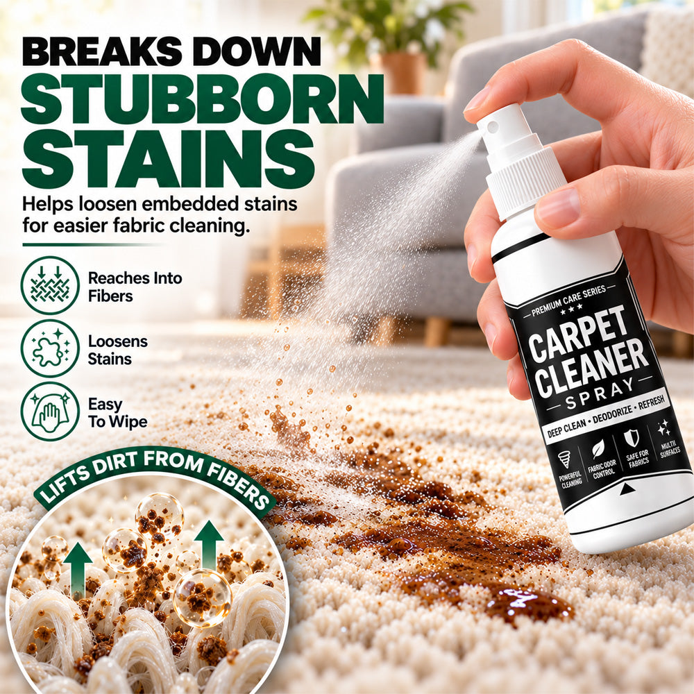🏆🛋️Buy 2 Get 1 Free🎁 Deep Clean Carpet Spray – Industrial-Strength Formula | Perfect for Auto Interiors, Sofas & Rugs, Effortless Stain Removal ✨| Devareon®