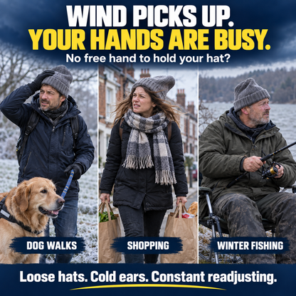 🎉 Limited-Time 40% OFF ❄️ 3-in-1 Windproof Thermal Fleece Balaclava | Adjustable Hood, Face Mask & Neck Warmer for Everyday Winter Comfort | Devareon®