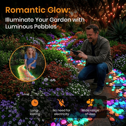 Devareon®🔥Buy 1000 Get 1000 Free🔥Luminous Stones for Garden & Home Decoration