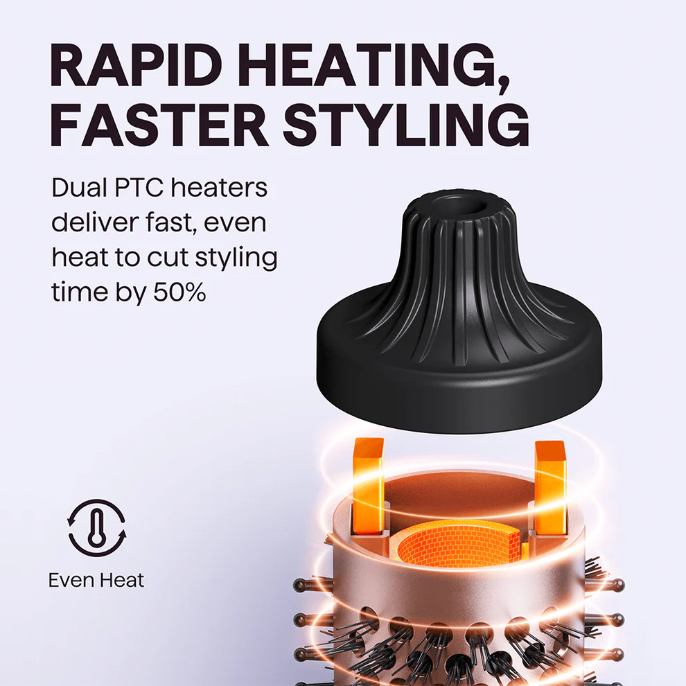 Devareon® ⏳⏰Last 4 hours Sale💇‍♀️2-in-1 Hair Fluffy Styling Comb✨Fluffy Volume in Minutes