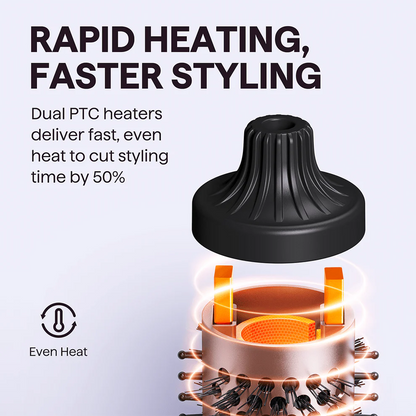 Devareon® ⏳⏰Last 4 hours Sale💇‍♀️2-in-1 Hair Fluffy Styling Comb✨Fluffy Volume in Minutes