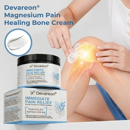 Devareon® Magnesium Pain Healing Bone Cream ( Treatment for arthritis, neuropathyy, rheumatic diseases, sports injuries, twitches and muscle spasms)