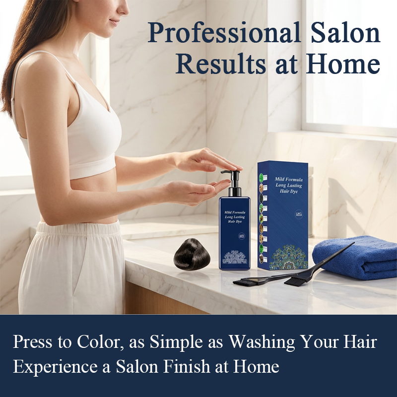 Devareon® ⏰Plant-Based Hair Coloring Cream - Mild Formula Long Lasting