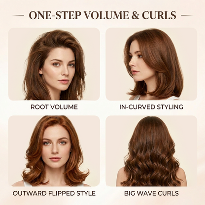 Devareon® ⏳⏰Last 4 hours Sale💇‍♀️2-in-1 Hair Fluffy Styling Comb✨Fluffy Volume in Minutes