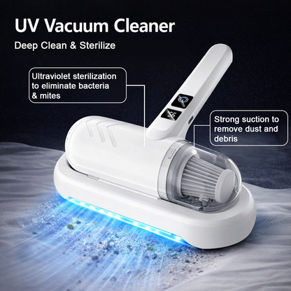 upsell Devareon®🌟Fully upgraded💝Bed vacuum cleaner with UV-C light – beating, vacuuming, and UV sterilization all in one!💥