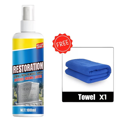 Devareon® ⏰BUY 2 GET 1 FREE!🎁Headstone Cleaning & Restoration Spray – Remove Stains Instantly