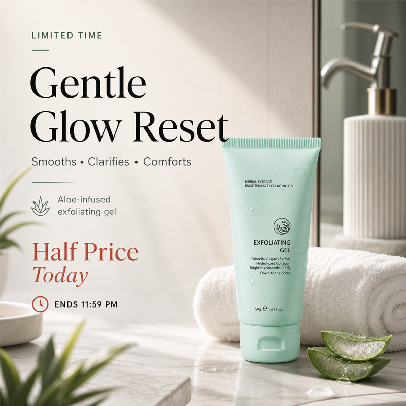 Devareon®🥳2026 HOT SALE🥳💞50K+ SOLD!💥👵🌸 40% OFF!Herbal Extract Brightening Exfoliating Gel