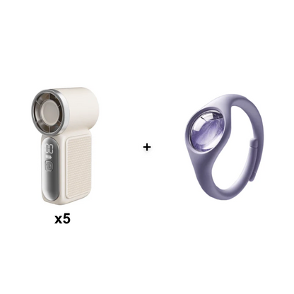 Devareon®🥳2026 HOT SALE🥳💞50K+ SOLD!💨❄️ 50% OFF! Turbo Handheld Fan – 16900 RPM, 6 speeds, LED display. 3000mAh battery, 10.7hrs cooling. Pocket‑sized power! 🌬️✨