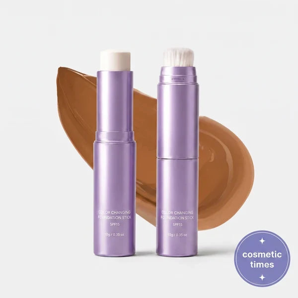 🔥48% OFF | 2026 Upgraded 2-in-1 Color-Adapting Foundation Stick💕Lightweight, Natural Coverage | Devareon®