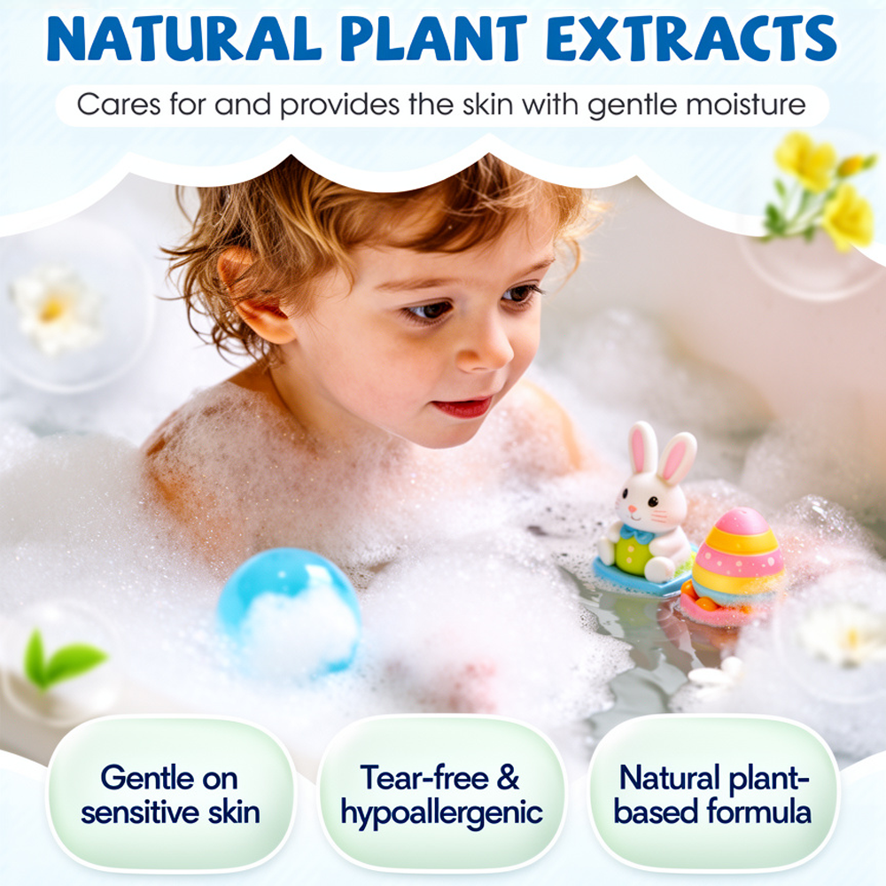 🧸 Devareon® 12-Piece Bath Bomb Gift Set for Kids ✨🛀