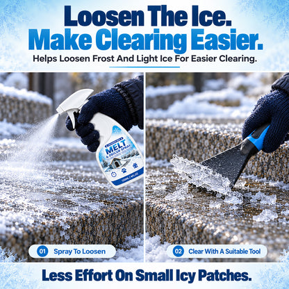 🏆❄️ Buy 2 Get 1 FREE🎁Outdoor De-Icing & Snow Melting Spray – Fast, Easy Winter Ice Removal | Devareon®
