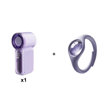 Devareon®🥳2026 HOT SALE🥳💞50K+ SOLD!💨❄️ 50% OFF! Turbo Handheld Fan – 16900 RPM, 6 speeds, LED display. 3000mAh battery, 10.7hrs cooling. Pocket‑sized power! 🌬️✨