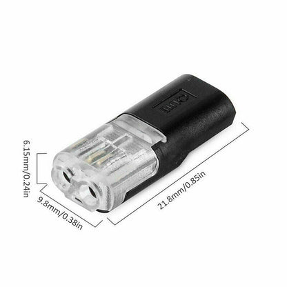 Double Thread Push-Pull Connector with Lock – High Precision Quick Connect