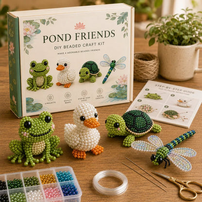 Devareon®🔥Hot Sale - 50% OFF🔥🏆Limited Time Sale 49% OFF🧵✨Petite 3D Beaded Animal Craft Kit