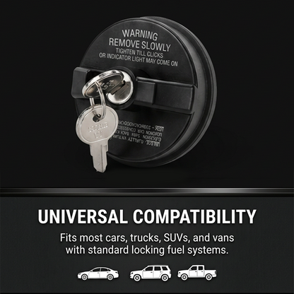 Devareon®🔒 Locking Fuel Cap – Direct Replacement for 7730047020, Anti-Theft, Precision Seal, Prevents Fuel Vapor Leak