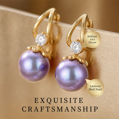Devareon® 🎁🎁Last Day-Buy 1 Get 1 Free!🌼Sparkly Huggie Dangle Earrings for Women✨