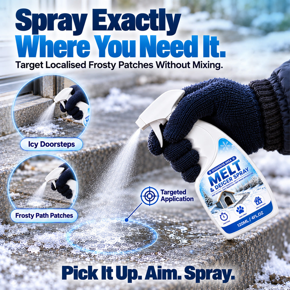 🏆❄️ Buy 2 Get 1 FREE🎁Outdoor De-Icing & Snow Melting Spray – Fast, Easy Winter Ice Removal | Devareon®