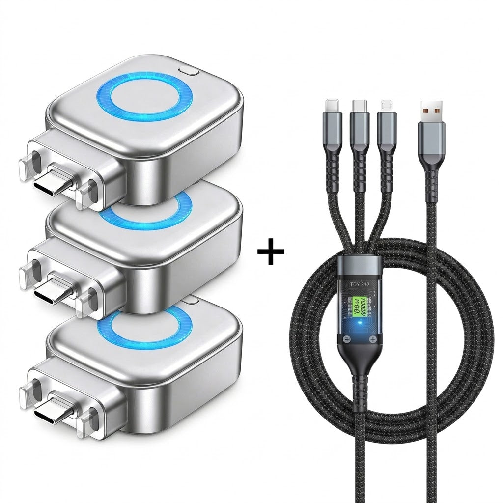 Devareon® Auto Power-Off Fast Charging Adapter