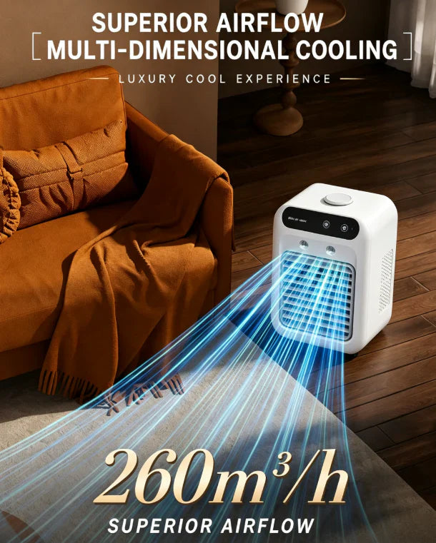 Devareon® 🌬️Portable 3-in-1 Quiet Fan Air Conditioner⌛Limited Quantity💥Best Price