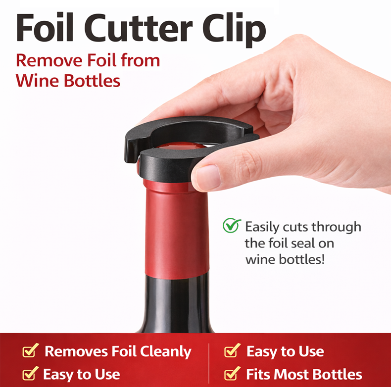 Devareon®🍷 Electric Wine Opener – One-Touch Automatic Corkscrew with USB Rechargeable Battery