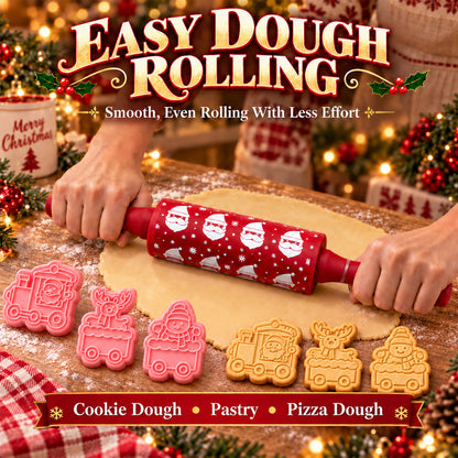 upsell🎄🍪Christmas rolling pin| Devareon®