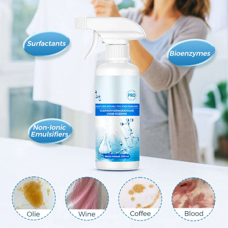 Devareon®🔥40% OFF🎉All-in-One Powerful Stain Remover Clothes Dry-Clean Spray