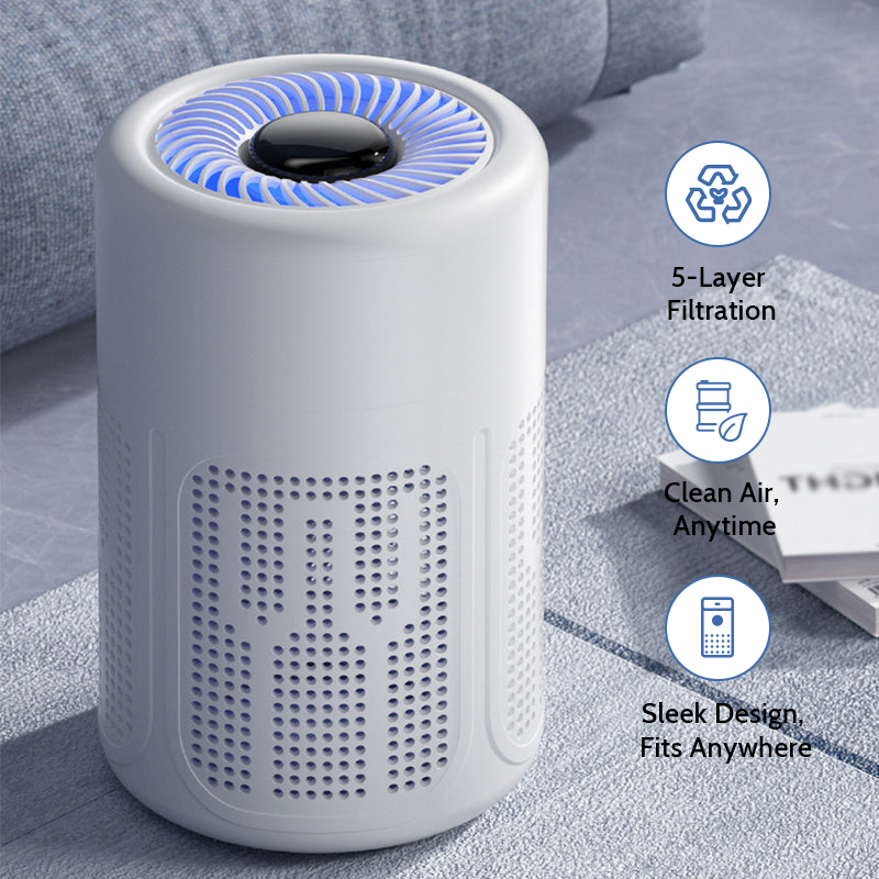 Devareon®🔇LAST DAY SALE 40% OFF 💐Silent Air Purifier – Peaceful sleep, no noise😴【Limited Offer】