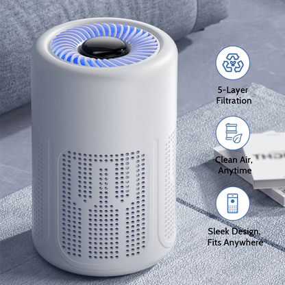 Devareon®🔇LAST DAY SALE 40% OFF 💐Silent Air Purifier – Peaceful sleep, no noise😴【Limited Offer】