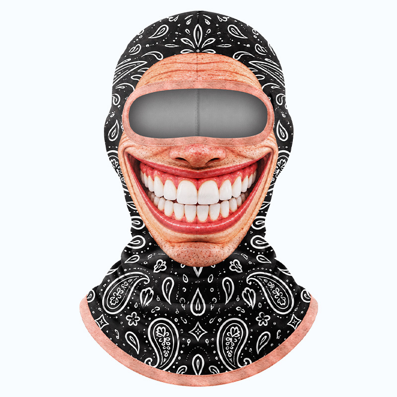 🤣❄️ Funny Realistic Face Ski Mask – Hilarious Winter Balaclava for Skiing, Snowboarding, Parties & Outdoor Fun! 🎿🔥| Devareon®