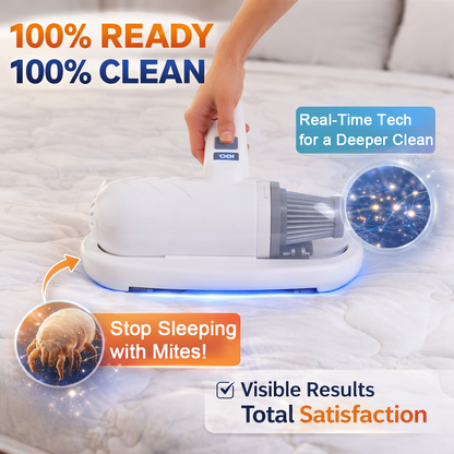 upsell Devareon®🌟Fully upgraded💝Bed vacuum cleaner with UV-C light – beating, vacuuming, and UV sterilization all in one!💥