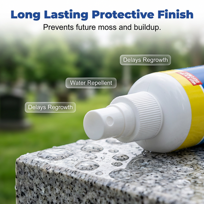 Devareon® ⏰BUY 2 GET 1 FREE!🎁Headstone Cleaning & Restoration Spray – Remove Stains Instantly